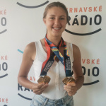 Jamrichová v Trnavskom rádiu v auguste 2022. | Zdroj: red.